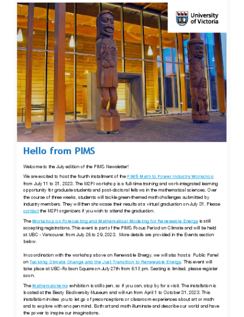 PIMS Connection - July 2023