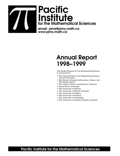 Annual Report 1998-1999